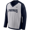 San Diego Padres Performance Pullover Windshirt - Gray