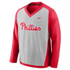 Philadelphia Phillies Performance Pullover Windshirt - Gray