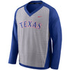 Texas Rangers Performance Pullover Windshirt - Gray