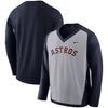 Houston Astros Performance Pullover Windshirt - Gray