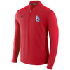 St. Louis Cardinals Elite Performance Half-Zip Pullover Jacket - Red