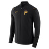 Pittsburgh Pirates Elite Performance Half-Zip Pullover Jacket - Black