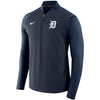 Detroit Tigers Elite Performance Half-Zip Pullover Jacket - Navy