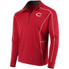 Cincinnati Reds Columbia Shotgun Quarter-Zip Pullover Jacket