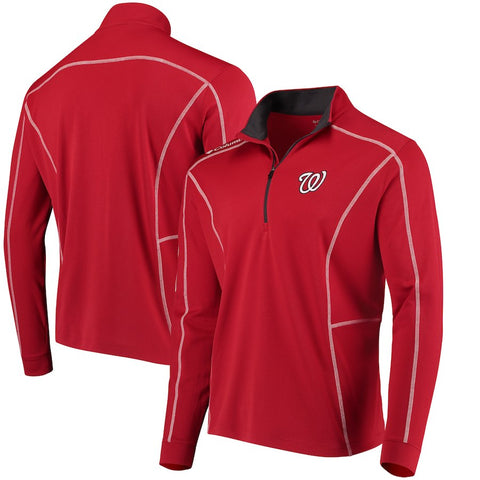 Washington Nationals Columbia Shotgun Quarter-Zip Pullover Jacket