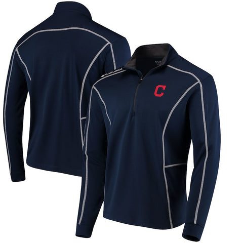 Cleveland Indians Columbia Shotgun Quarter-Zip Pullover Jacket