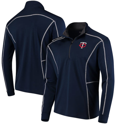 Minnesota Twins Columbia Shotgun Quarter-Zip Pullover Jacket