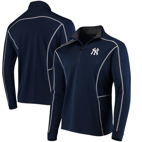 New York Yankees Columbia Shotgun Quarter-Zip Pullover Jacket