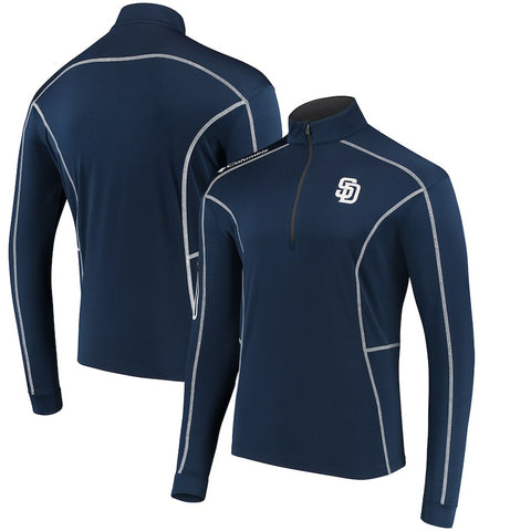 San Diego Padres Columbia Shotgun Quarter-Zip Pullover Jacket