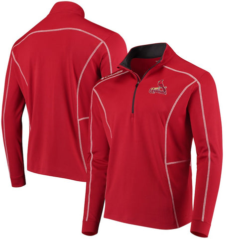 St. Louis Cardinals Columbia Shotgun Quarter-Zip Pullover Jacket