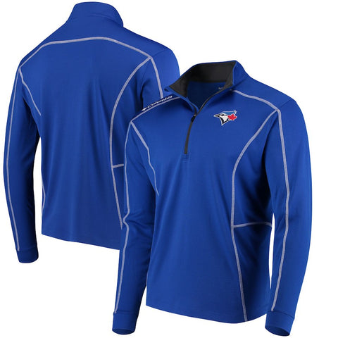 Toronto Blue Jays Columbia Shotgun Quarter-Zip Pullover Jacket
