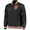 San Francisco Giants Mitchell & Ness Quarter-Zip Pullover Jacket