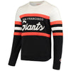 San Francisco Giants Mitchell & Ness Coaches Crew Neck Sweatshirt - Black