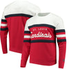 St. Louis Cardinals Mitchell & Ness Coaches Crew Neck Sweatshirt - Red