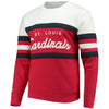 St. Louis Cardinals Mitchell & Ness Coaches Crew Neck Sweatshirt - Red