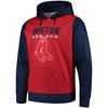 Boston Red Sox Cooperstown Collection Pullover Hoodie - Red/Navy