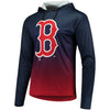 Boston Red Sox Gradient Pullover Hooded Sweatshirt - Navy