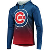 Chicago Cubs Gradient Pullover Hooded Sweatshirt - Royal