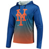 New York Mets Gradient Pullover Hooded Sweatshirt - Royal