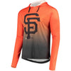 San Francisco Giants Gradient Pullover Hooded Sweatshirt - Orange