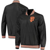 San Francisco Giants Mitchell & Ness Quarter-Zip Pullover Jacket