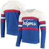 Los Angeles Dodgers Mitchell & Ness Coaches Crew Neck Sweatshirt - Royal