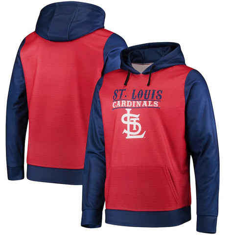 St. Louis Cardinals Cooperstown Collection Pullover Hoodie - Red