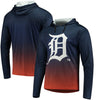 Detroit Tigers Gradient Pullover Hooded Sweatshirt - Navy