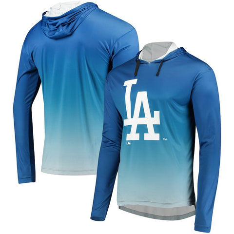 Los Angeles Dodgers Gradient Pullover Hooded Sweatshirt - Royal