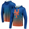 New York Mets Gradient Pullover Hooded Sweatshirt - Royal
