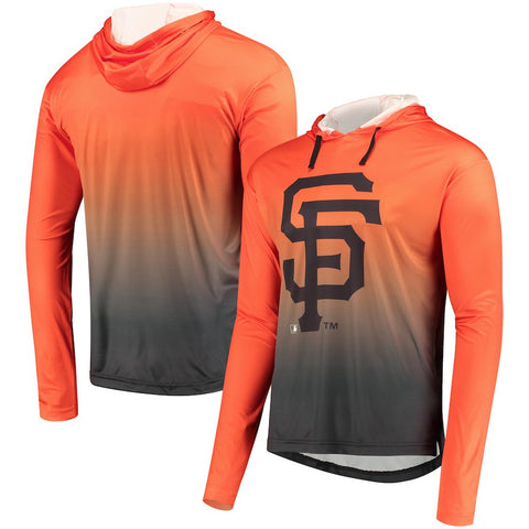 San Francisco Giants Gradient Pullover Hooded Sweatshirt - Orange