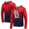 St. Louis Cardinals Gradient Pullover Hooded Sweatshirt - Red