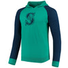 Seattle Mariners Team Logo Pullover Hoodie - Aqua