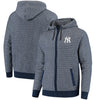 New York Yankees Knit Full-Zip Hoodie - Navy