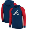 Atlanta Braves Team Logo Pullover Hoodie - Navy
