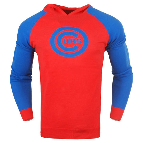 Chicago Cubs Team Logo Pullover Hoodie - Red