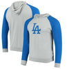 Los Angeles Dodgers Team Logo Pullover Hoodie - Gray
