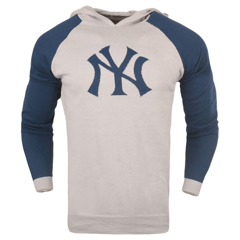 New York Yankees Team Logo Pullover Hoodie - Gray