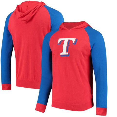 Texas Rangers Team Logo Pullover Hoodie - Red