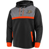 Anaheim Ducks   True Classics 3-Button Pullover Hoodie