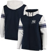 New York Yankees   Women's Plus Size Iconic Fleece Full-Zip Hoodie