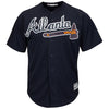 Dansby Swanson Atlanta Braves Majestic Big & Tall Alternate Cool Base Player Jersey - Navy