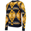 Buffalo Sabres Candy Cane Ugly Sweater - Navy