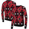 Calgary Flames Candy Cane Ugly Sweater - Red
