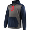 Boston Red Sox Majestic Fleece Hoodie - Charcoal/Navy