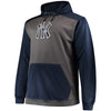 New York Yankees Majestic Fleece Hoodie - Charcoal/Navy