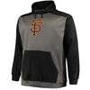 San Francisco Giants Majestic Fleece Hoodie - Charcoal/Black