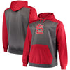 St. Louis Cardinals Majestic Fleece Hoodie - Charcoal/Red