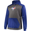 Toronto Blue Jays Majestic Fleece Hoodie - Charcoal/Royal