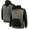 San Francisco Giants Majestic Fleece Hoodie - Charcoal/Black